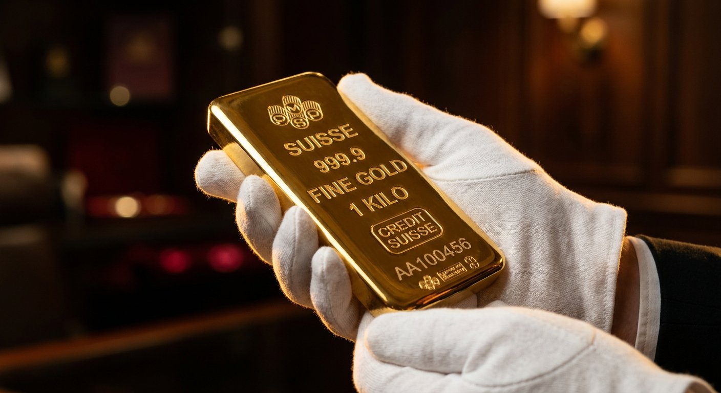 Investment-grade gold bar